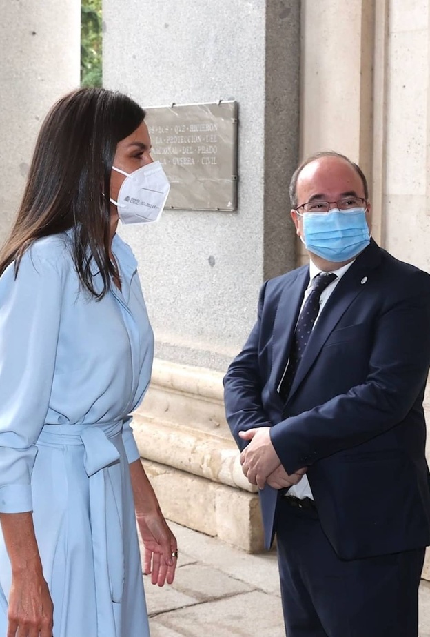 الملكة ليتيزيا تفتتح معرض جديد في متحف برادو