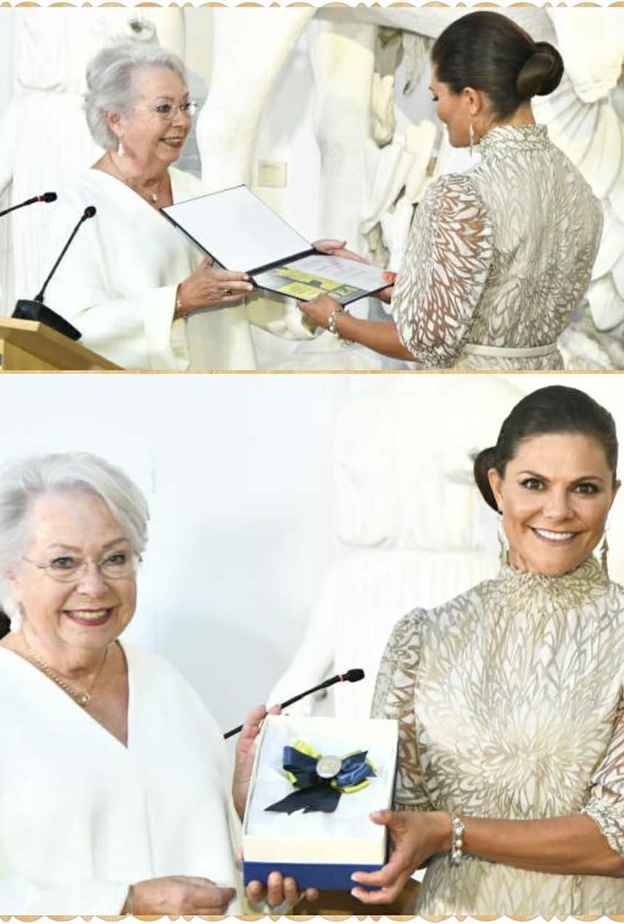 الأميرة فيكتوريا تحصل على جائزة امرأة العام في السويد