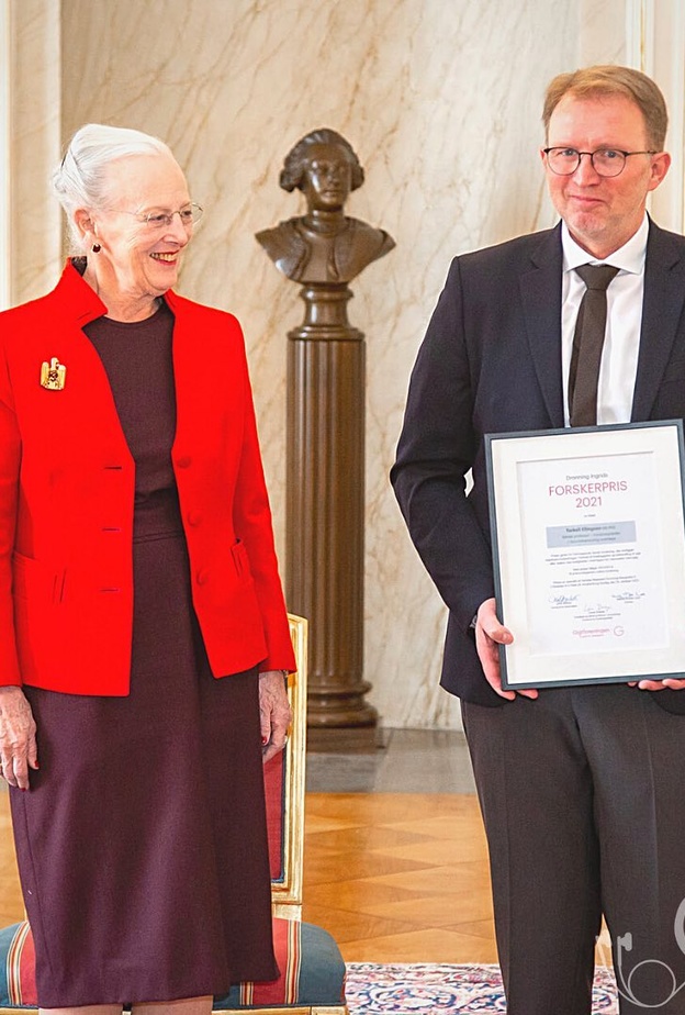 الملكة مارغريت تسلم جائزة الملكة إنجريد للباحثين لعام 2021