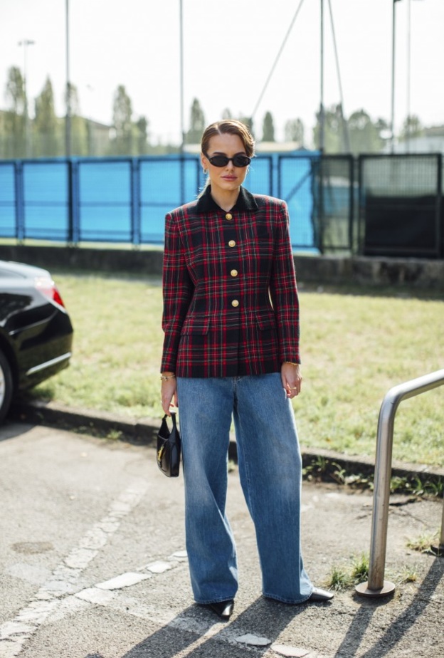 نصائح وأفكار لاعتماد نقشة الكارو موضة خريف 2021