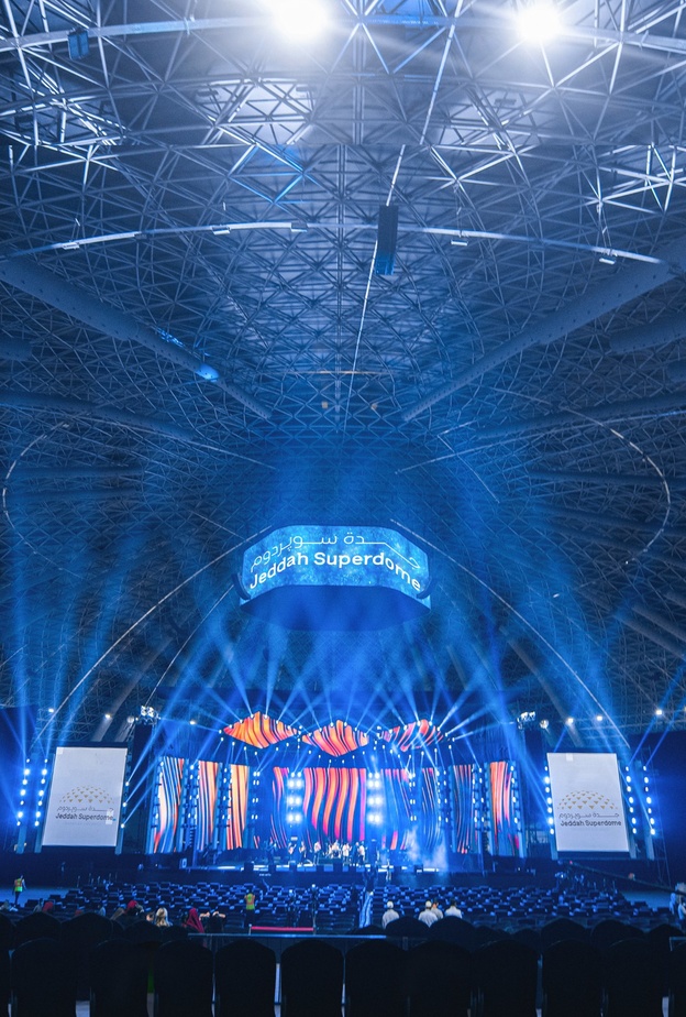 جدة سوبر دوم.. الوجهة الأمثل لعشاق الفعاليات الفنية في عروس البحر الأحمر - المصدر صفحة موسم جدة