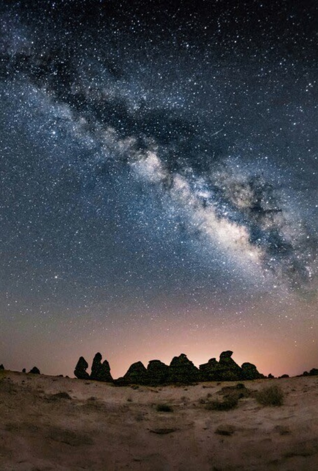 سماء العلا ونجومها المذهلة - المصدر ثامر اليوبي