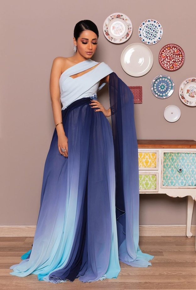 فساتين خطوبة خريف 2021 انستقرام @rahmariadh