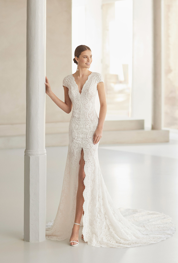 فساتين زفاف دانتيل@rosaclara