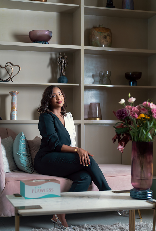 مالكة الصالون هديل اسماعيل