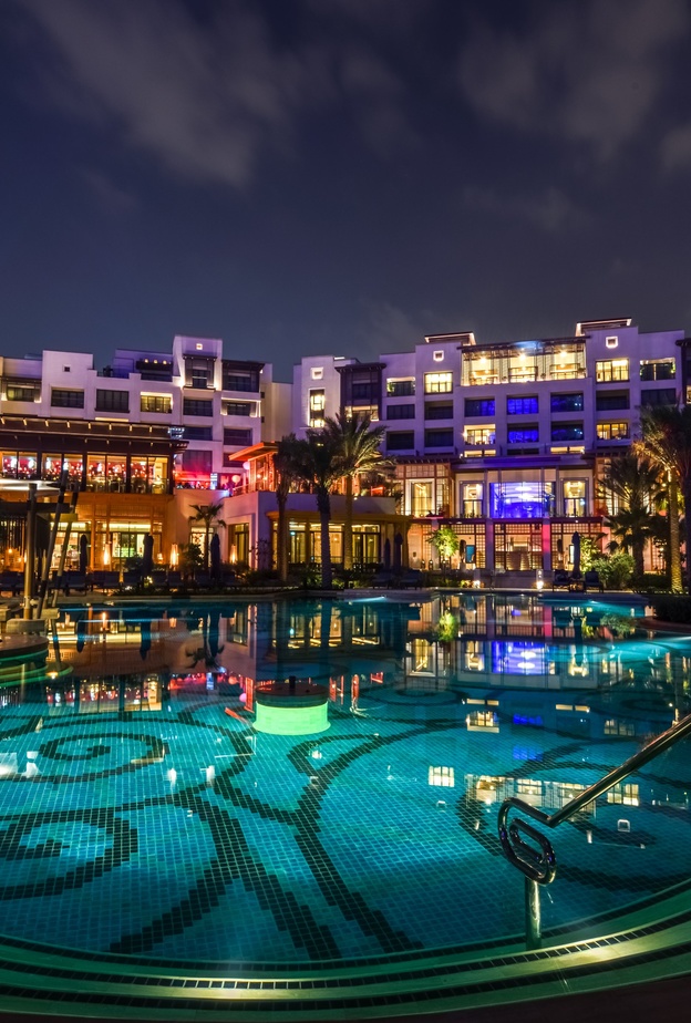 منظر ساحر لمنتجع جميرا النسيم - المصدر Madinat Jumeirah