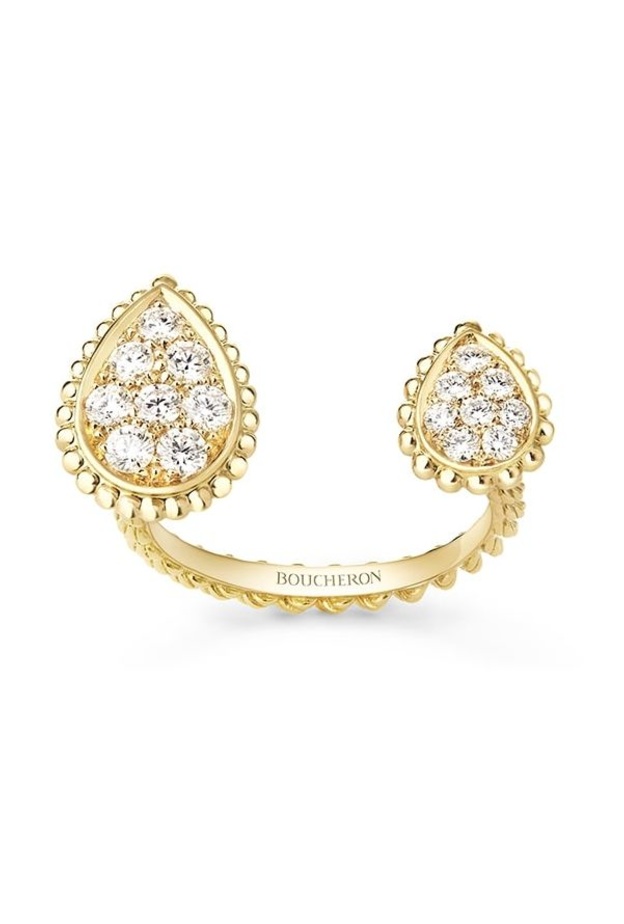 موديلات خواتم ذهبية مفتوحة من دار بوشرون Boucheron