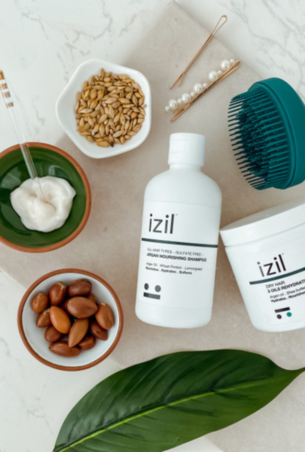 مجموعة غسيل الشعر من Izil