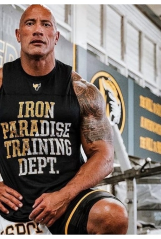 دواين جونسون يكشف عن اللقطات الأولى من فيلمه المرتقب "Black Adam"