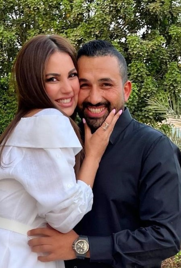 درة وزوجها هاني سعد