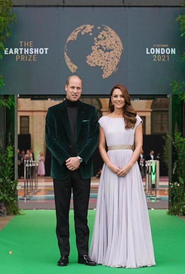 إطلالة كيت ميدلتون في حفل Earthshot Prize