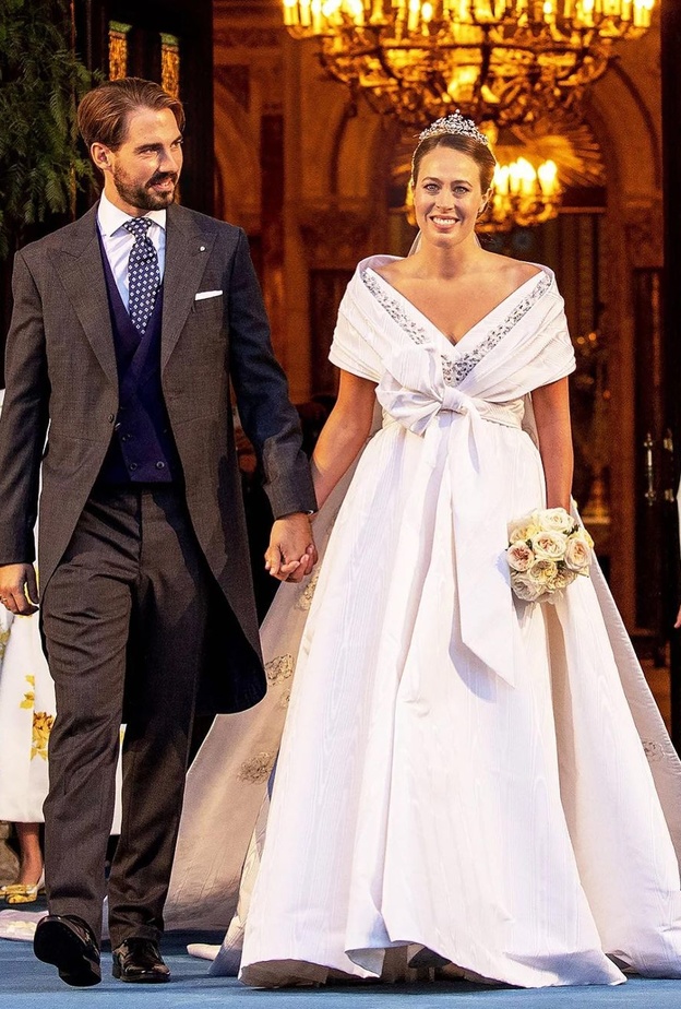 حفل زفاف الأمير فيليبوس الابن الروحي للأميرة ديانا والأمير فيليب