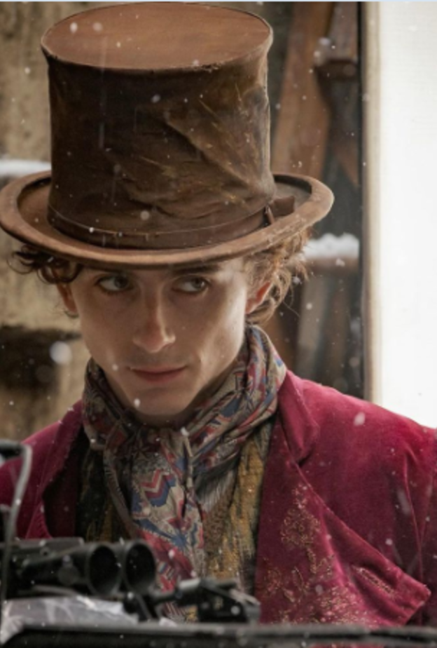 تيموثي شالاميت في شخصية ويلي ونكا