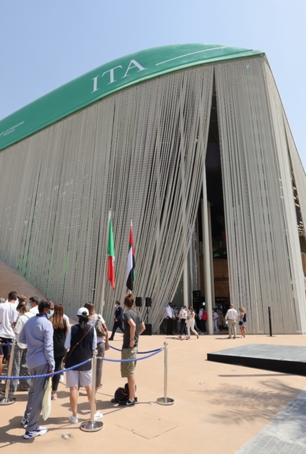 20 بالمئة من زوار معرض إكسبو 2020  دبي قاموا بزيارة الجناح الإيطالي حتى الآن