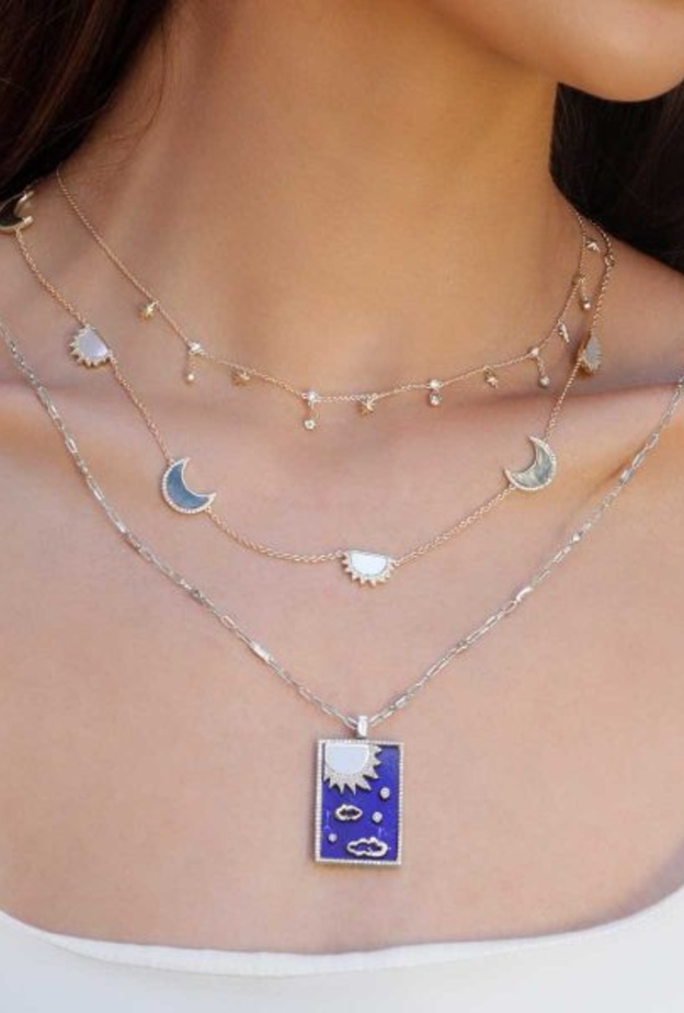 My Sky Day & Night Necklace, Charmaleena