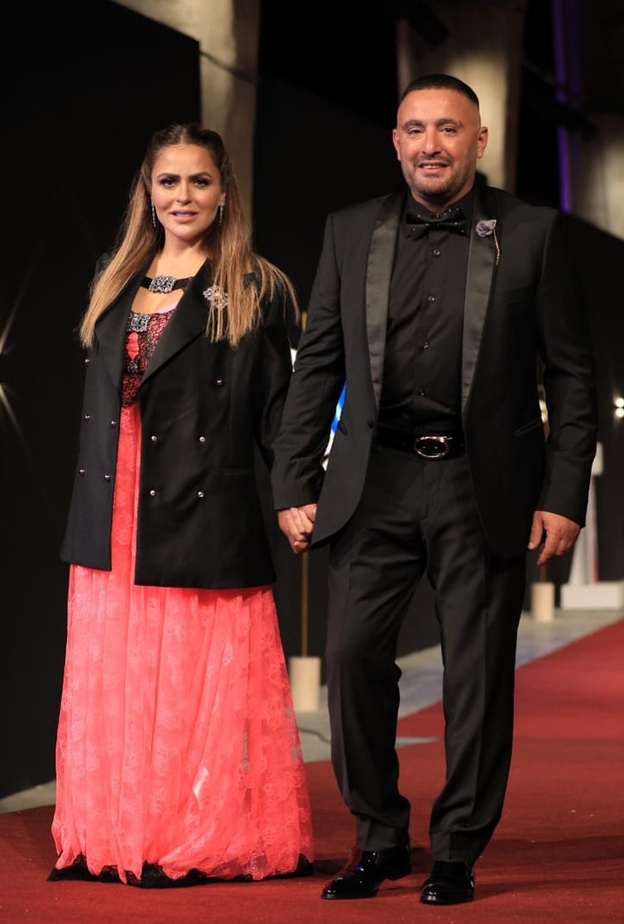 احمد السقا وزوجته