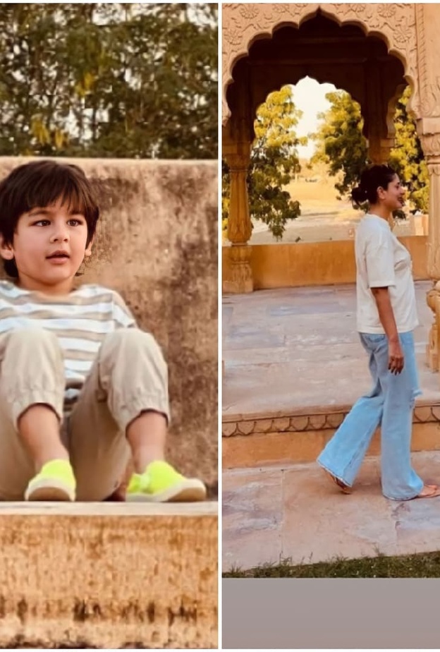 أحدث صور كارينا كابور وأسرتها في عطلتها في راجستان