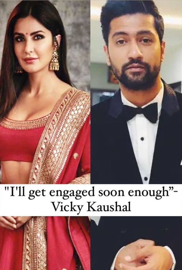 فيكي كوشال يعلق على شائعات خطبته على كاترينا كيف