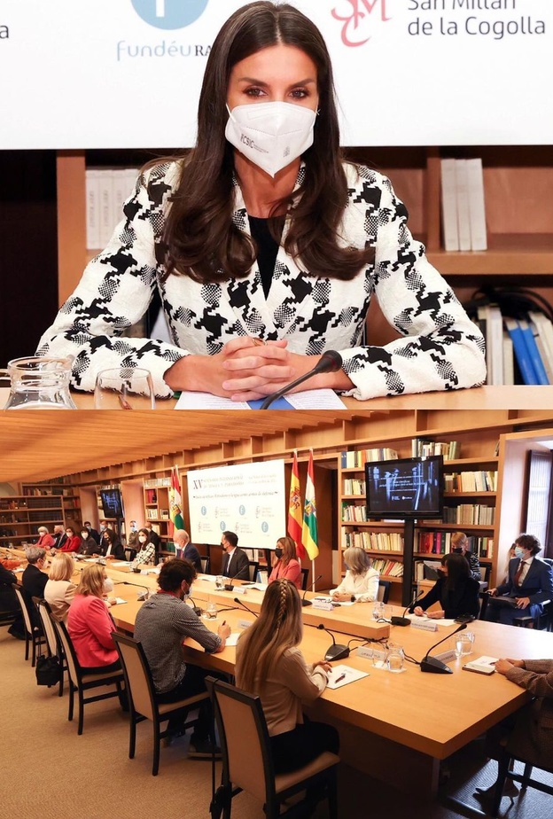 الملكة ليتيزيا تحضر ختام الندوة الدولية الخامسة عشرة للغة والصحافة