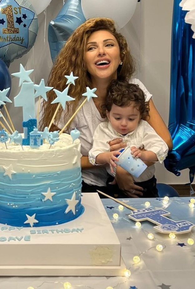 ميريام فارس تحتفل بعيد ميلاد طفلها "دايف" بأجواء مبهجة 