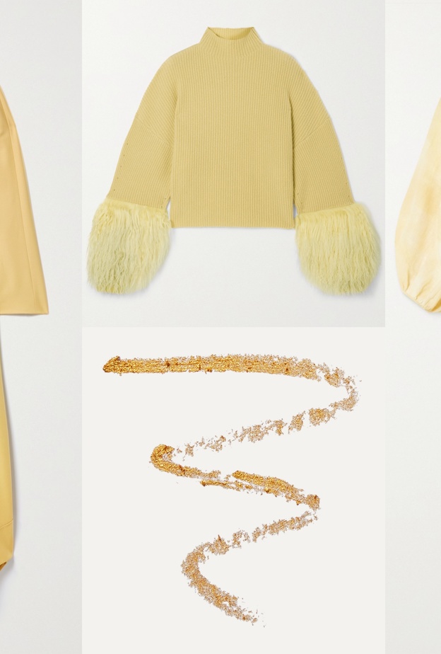 اللون الأصفر الجذاب