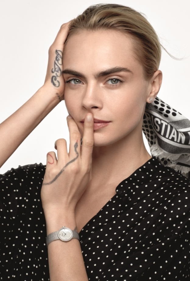 ساعة  D de Dior SATINE متميّزة إلى أقصى الحدود