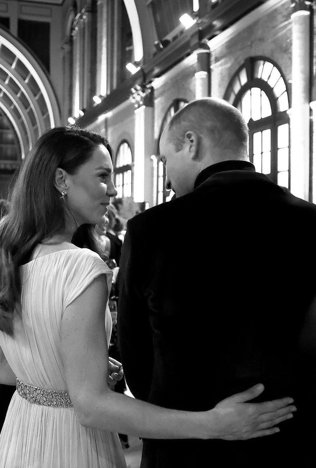  صور لم تنشر من قبل لوليام وكيت في كواليس حفل جوائز earth shot