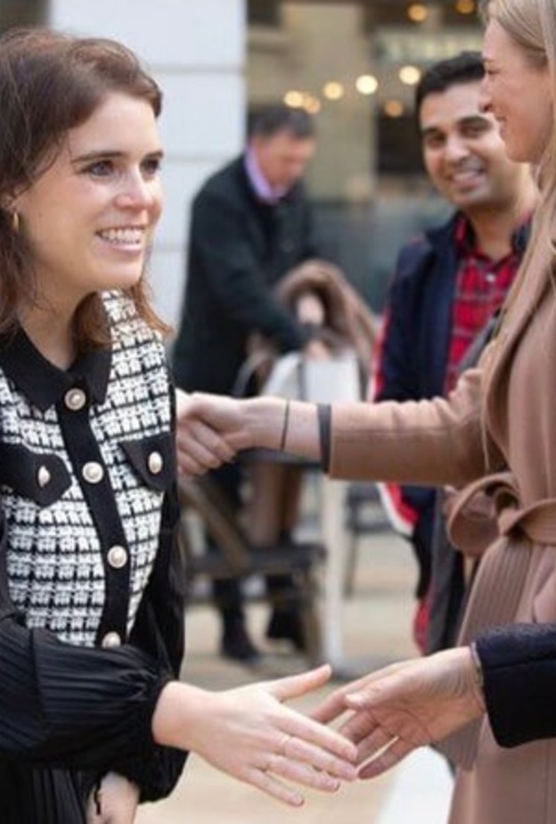 الأميرة يوجين تشارك في مهمة خيرية جديدة في لندن