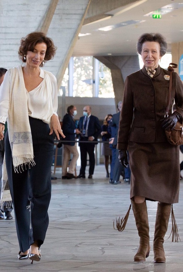 الأميرة آن تشارك في احتفالات الذكرى 75 لتأسيس اليونسكو