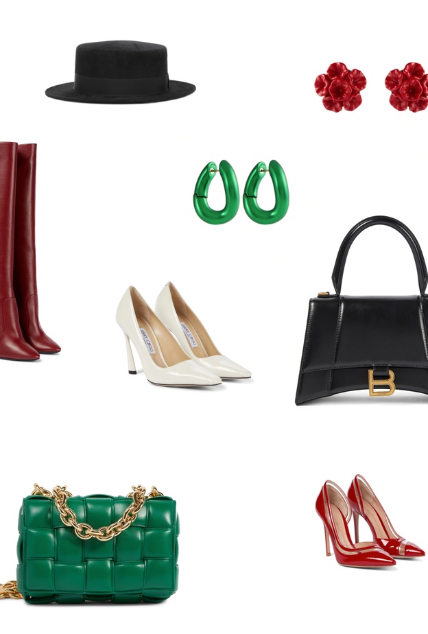 مجموعة من أجمل تصاميم الإكسسوارات مستوحاة من ألوان العلم الامارتي