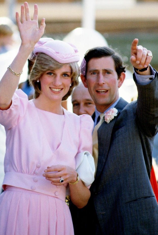 الأميرة ديانا والأمير تشارلز