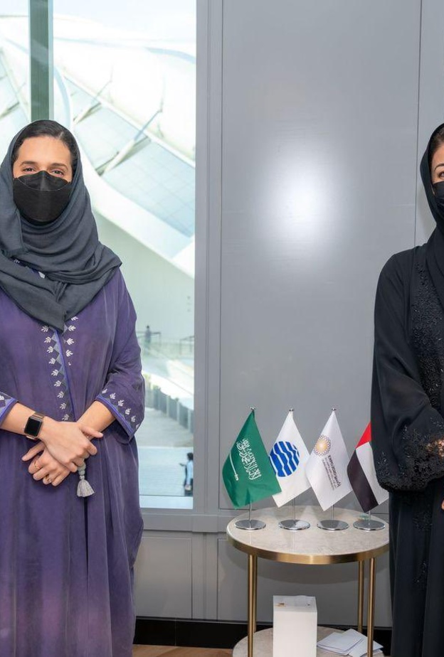 الأميرة هيفاء بنت محمد تلتقي الوزيرة الإماراتية ريم الهاشمي