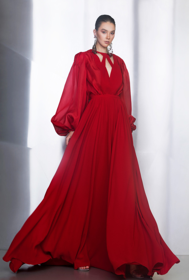 فساتين خطوبة فخمة لليوم الوطني الاماراتي@ziadnakad