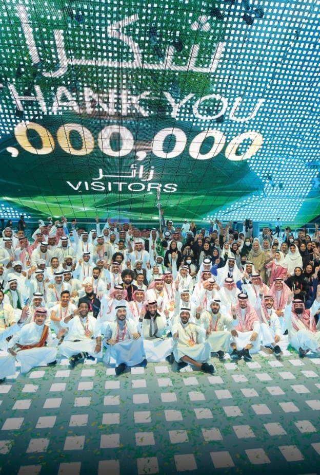 مليون زائر لجناح المملكة في اكسبو 2020 دبي