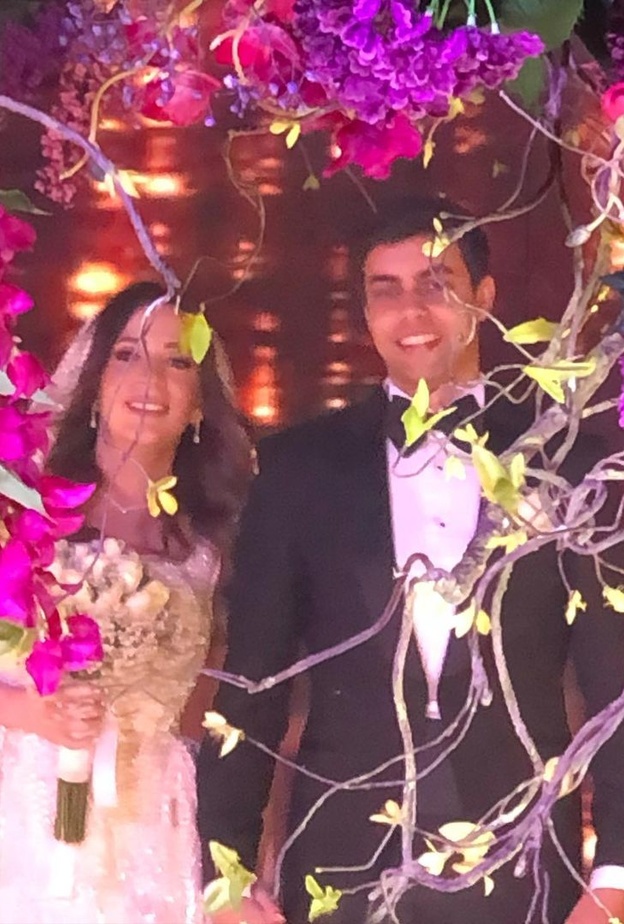 نجل مصطفى قمر في حفل زفافه- انستغرام الفنان مصطفى قمر