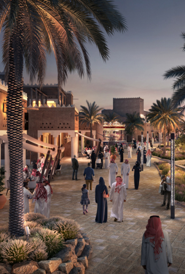 افتتاح وجهة جديدة للمطاعم والمقاهي تحمل اسم "مطل البجيري" أوائل 2022 بالدرعية، جوهرة المملكة التاريخية والثقافية