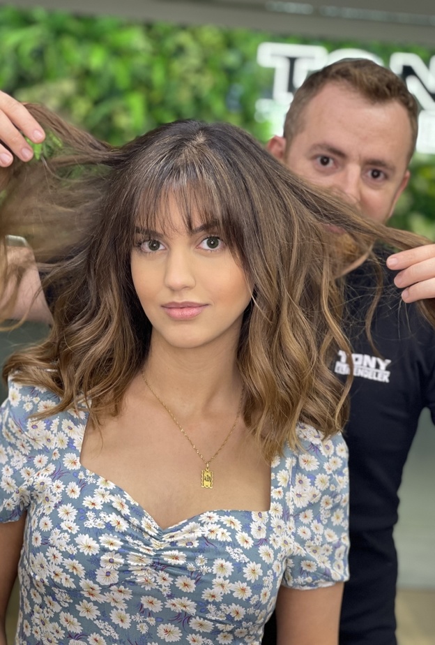 تصحيح لون صبغات الشعر مع مصفف الشعر رودي حرب