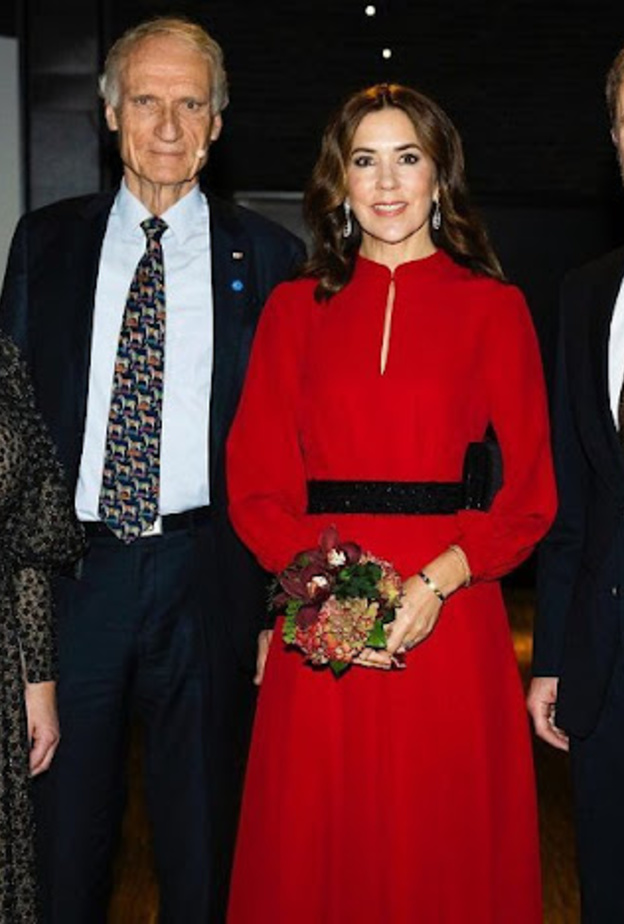 الأمير فريدريك والأميرة ماري في حفل توزيع جوائز المجلس الاسكندنافي