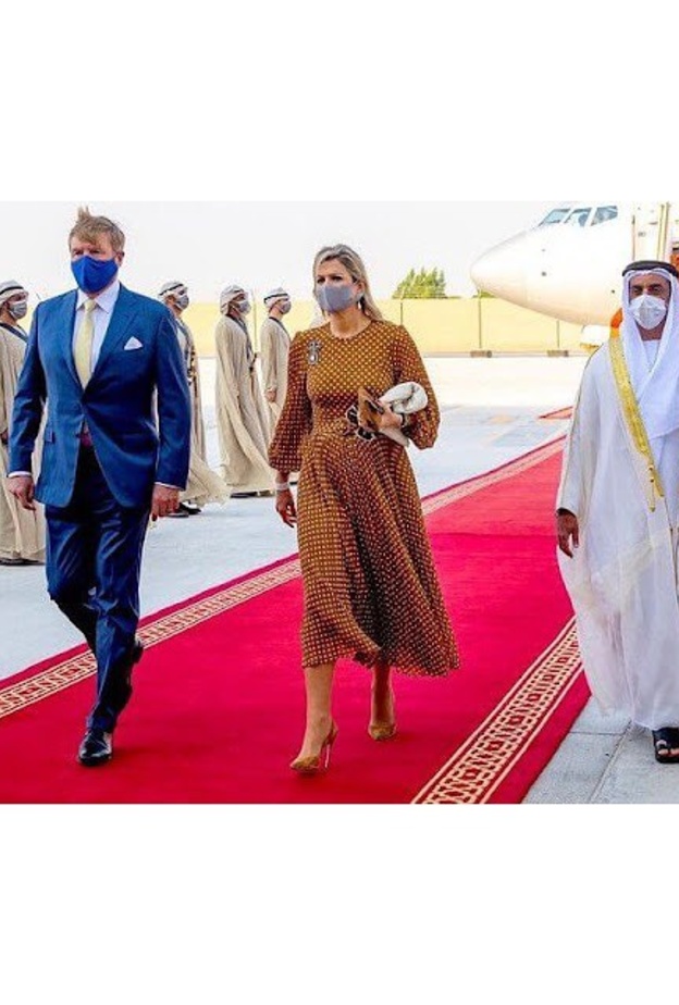 الملكة ماكسيما والملك ويليام ألكسندر يزوران معرض إكسبو 2020 بدبي