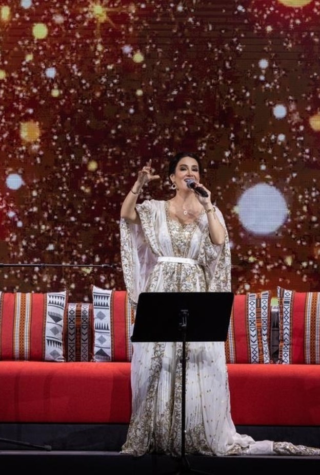 ديانا حداد: فخورة بمشاركتي بـ إكسبو 2020 دبي ورسالتي فيه للعالم السلام والمحبة 