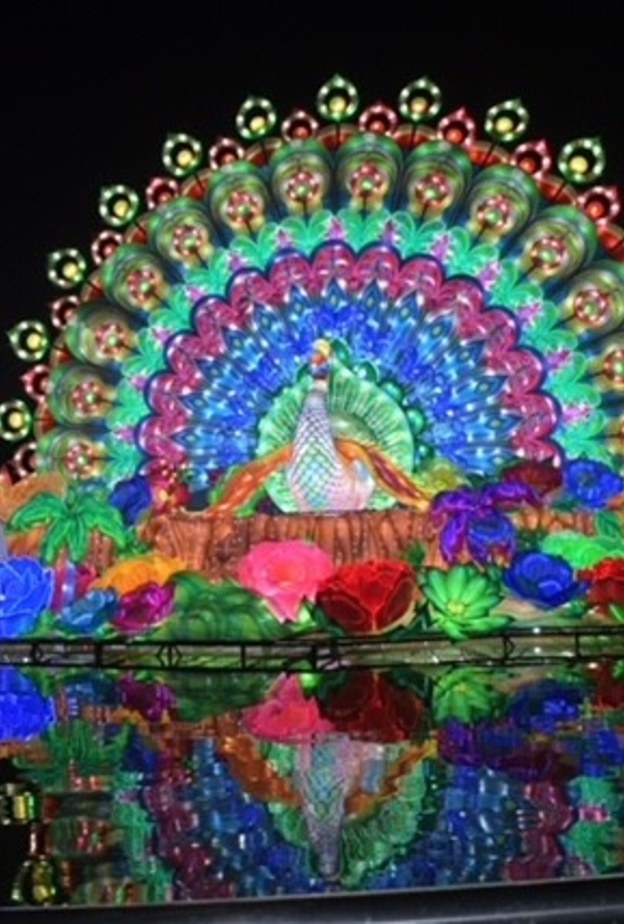 أجواء ساحرة في الموسم السابع من حديقة دبي المتوهجة "جاردن جلو"