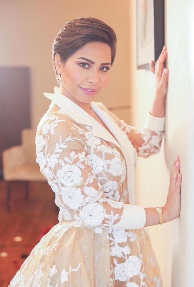 شيرين عبد الوهاب  بصورة من حسابها على انستغرام