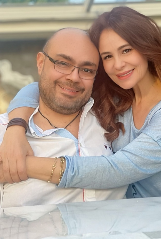 كارول سماحة وزوجها