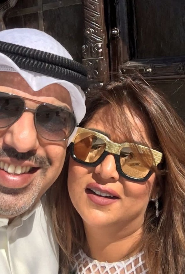 نوال الكويتية وزوجها
