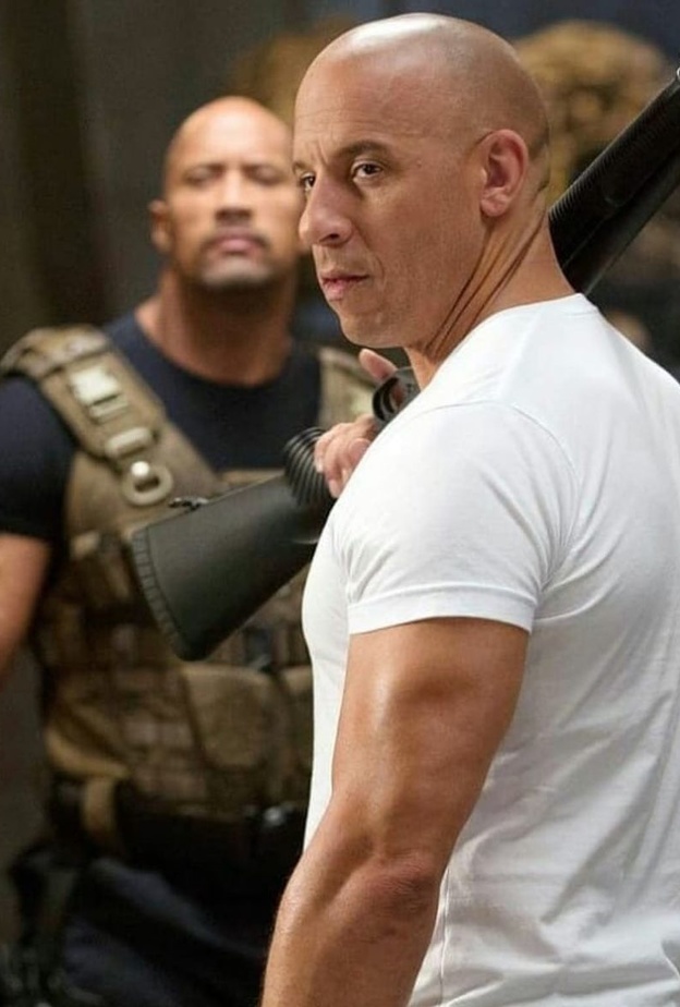 فين ديزل يريد المصالحة مع دواين جونسون