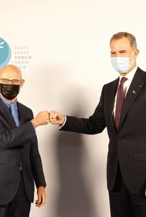 الملك فيليب ملك إسبانيا يسافر إلى باريس لحضور فعاليات منتدى السلام