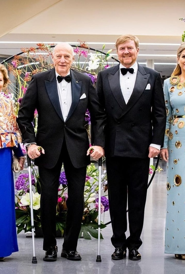 الملك فيليم ألكسندر والملكة ماكسيما يحضران حفل موسيقي في متحف مونك