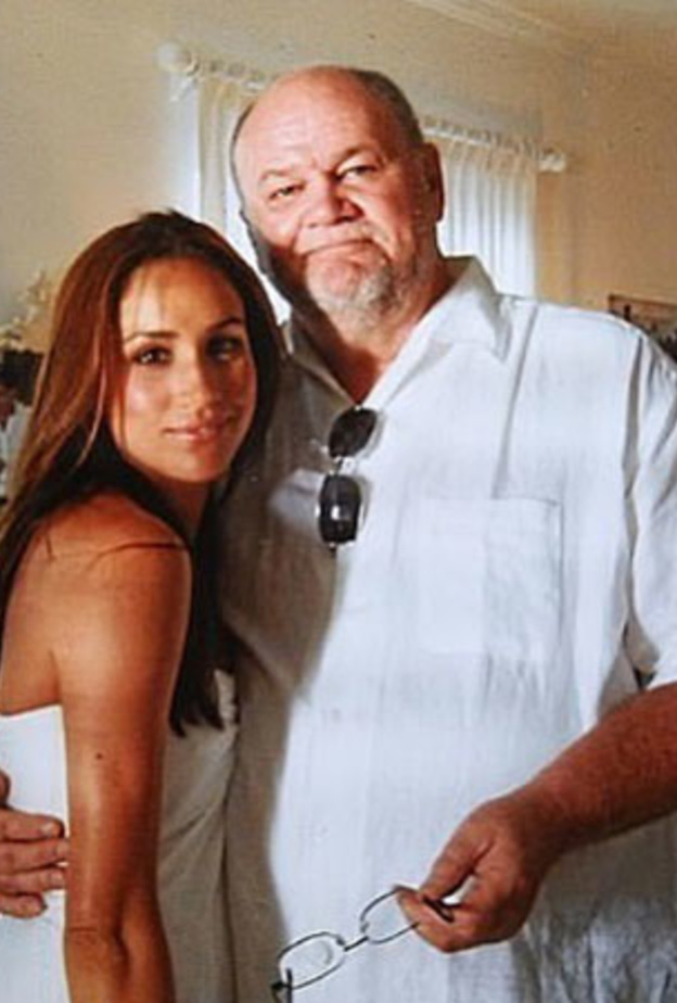 ميغان ماركل ووالدها