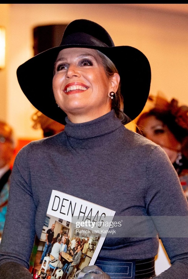 الملكة ماكسيما تزور متحف الصوت والرؤية في لاهاي