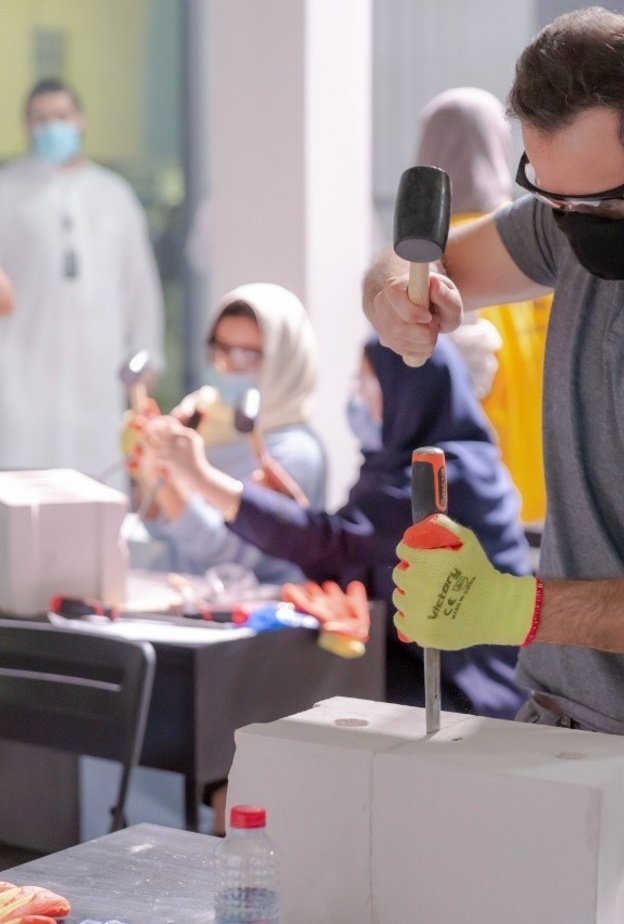 "ملتقى طويق الدولي للنحت 2021" يلقى تفاعلًا كبيرًا: أسبوعان من الإبداع والإلهام شهدها حي جاكس بالدرعية 